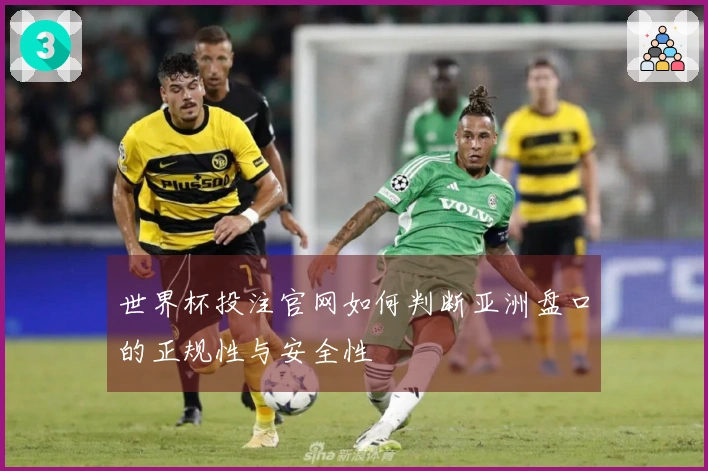 世界杯投注官网如何判断亚洲盘口的正规性与安全性